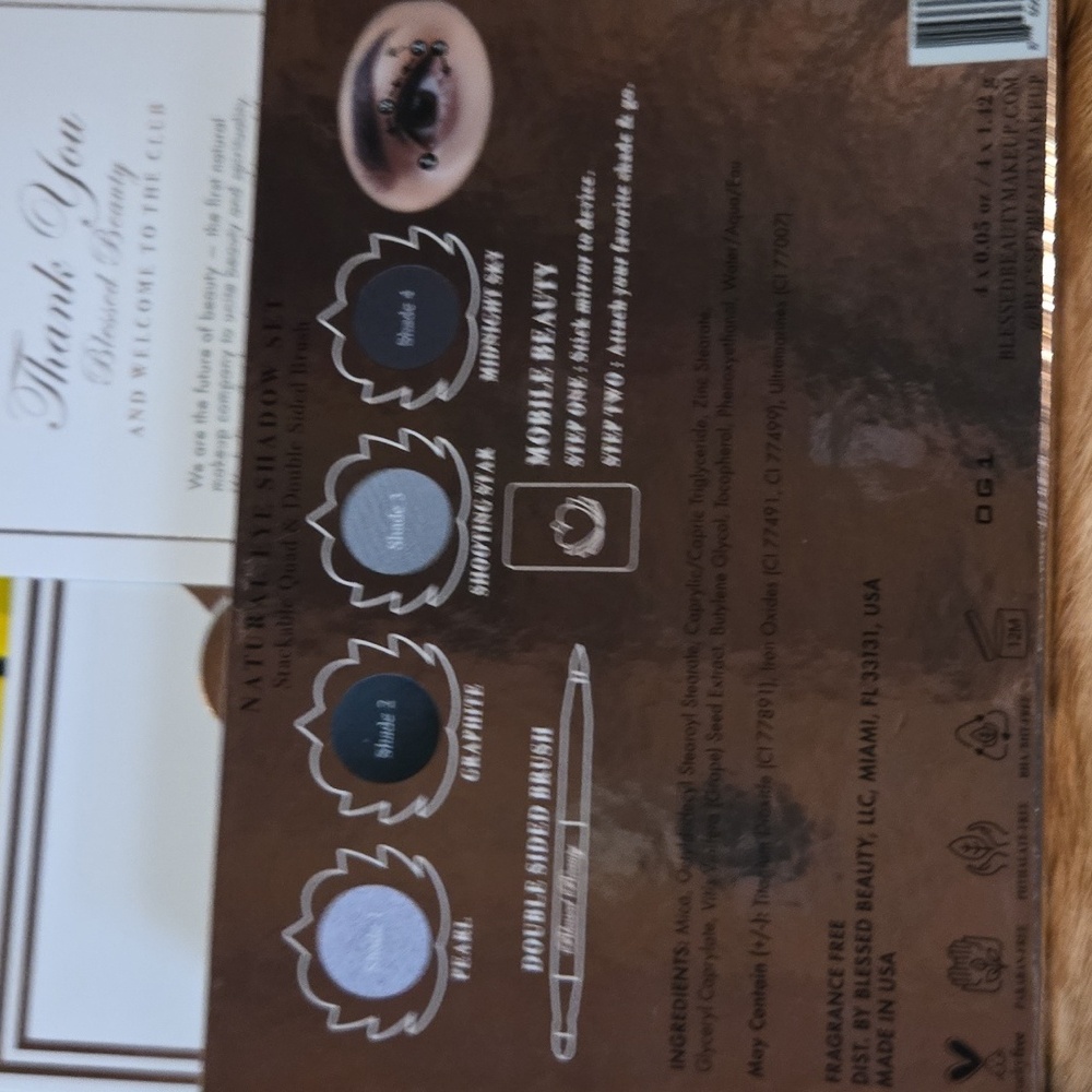 Starry Eyed Blessed Beauty Natural Eye Shadow Set